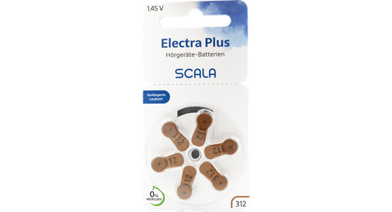 Scala Hörgerätebatterien Electra plus 312 (60 Stk.) - Ansicht 3