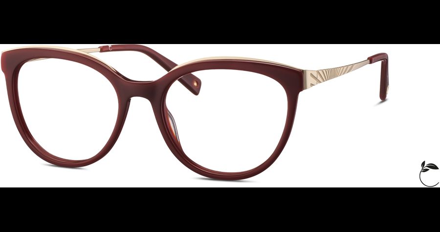 Brendel 903209 54 50 - Brille Damen - Fassung: Rot, Kunststoff, Cateye
