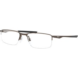 Oakley Socket OX3218 321808 - Halbrand Brille Herren - Fassung: Grau, Metall, Rechteck