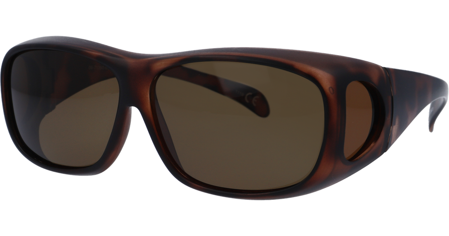 SunRay Sonnenbrille Unisex SunRay 06-71390-01 Überbrille, Havanna matt Ansicht 1