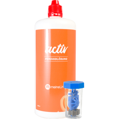 meineLinse activ Peroxidlösung Einzelflasche