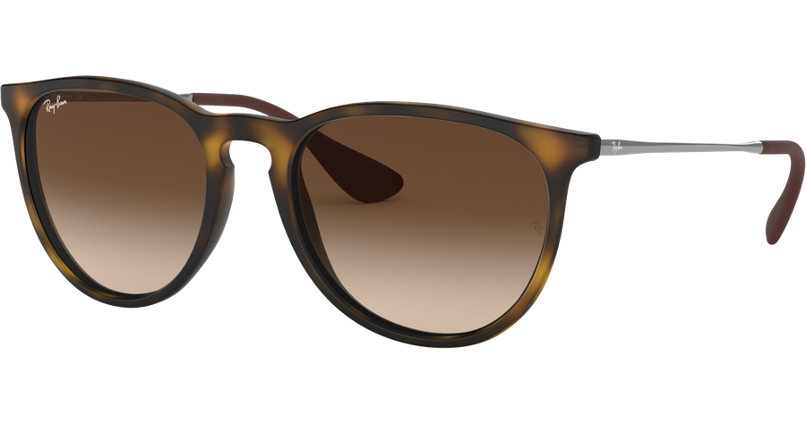 Ray-Ban Erika RB4171 Classic Matt Havanna / Verlauf Braun 865/13 54 Sonnenbrille Damen