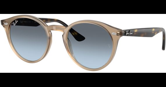 Ray-Ban RB2180 6788V1 - Sonnenbrille Unisex - Fassung: Braun, Kunststoff, Panto - Ansicht 2