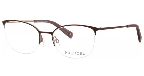 Brendel 902422 52 50 Halbrand Brille Damen Rot Metall - Ansicht 2