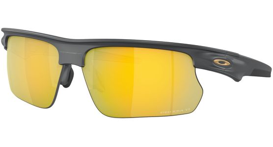 Oakley BiSphaera Prizm Polarized OO9400 940012 - Sonnenbrille Unisex - Fassung: Grau, Kunststoff, Rechteck - Glasfarbe: Prizm 24k Polarized - Ansicht 2
