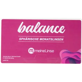 meineLinse balance sphärische Monatslinsen 3er