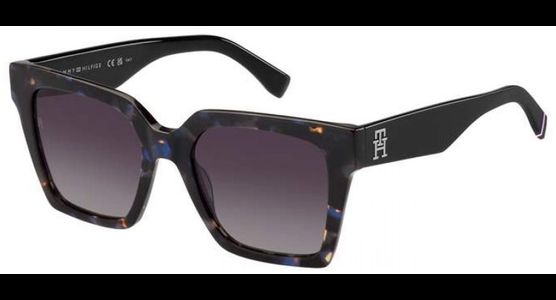 Tommy Hilfiger TH 2100/S 53 Blau Havanna - Ansicht 2