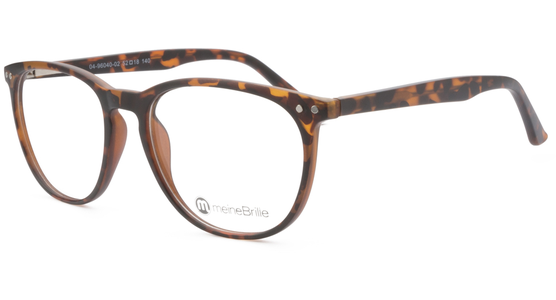 meineBrille 04-96040-02, Dunkel Havanna Matt links - Ansicht 2