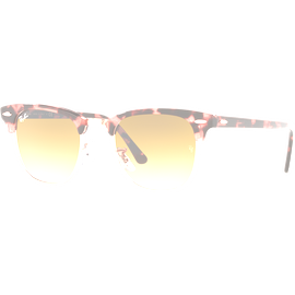 Ray-Ban Clubmaster Fleck RB3016 133751 Sonnenbrille Unisex Fassung Havanna Kunststoff Eckig Glasfarbe Braun
