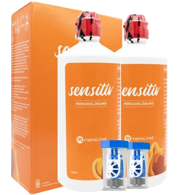  meineLinse sensitiv Peroxidlösung 2x360ml Ansicht 2