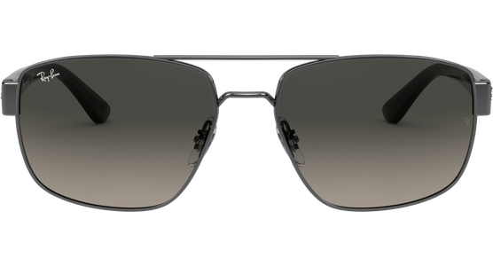 Ray-Ban RB3663 Glänzend Gunmetall / Verlauf Grau 004/71 60 - Ansicht 3