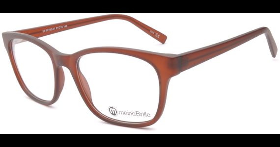 meineBrille 04-69160-01, Fuchsrot Matt links - Ansicht 2