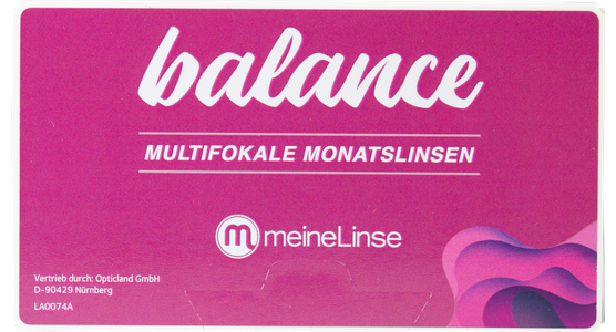 meineLinse balance multifokale Monatslinsen 3er Gleitsichtkontaktlinsen - Ansicht 2