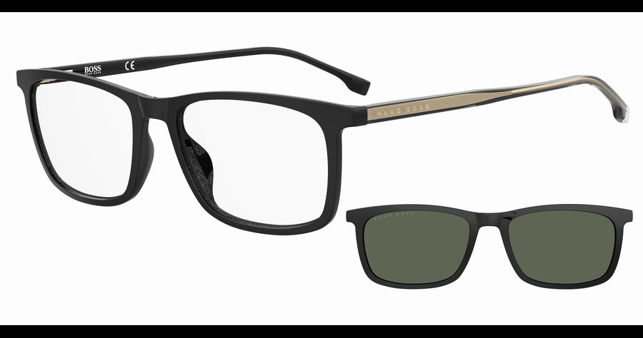 Brille mit Sonnenclip HUGO BOSS BOSS 1150/CS  807 Schwarz