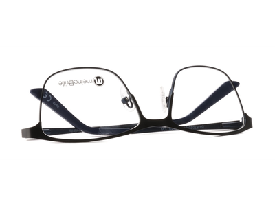 meineBrille 04-87020-01, Schwarz/Blau Matt umgedreht