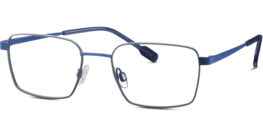 Titanflex Kids 830144 45 73 - Kinderbrille - Fassung: Blau, Metall, Vollrand, Rechteck