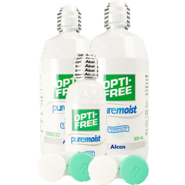  Opti-Free PureMoist Doppelpack plus Reise-Set