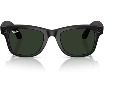  Ray-Ban Meta Wayfarer RW4006 601S1M 50 Matt Schwarz selbsttönende Gläser Graphit Grün (Gen 1) Ansicht 4