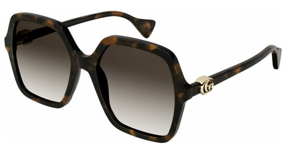 Gucci GG1072S HAVANA Sonnenbrille - Ansicht 2