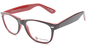 meineBrille 04-69150-02, Schwarz/Rot