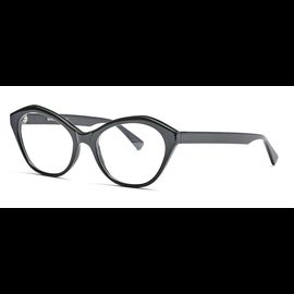 Brille Fraims 03-97140-01 Amy, Schwarz Cateye Brille