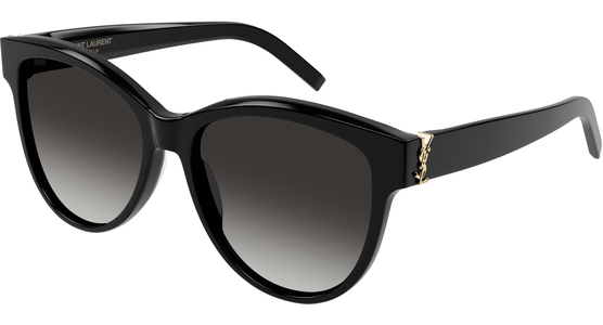 Saint Laurent SL M107 002, BLACK Damen-Sonnenbrille - Ansicht 2
