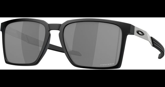 Oakley Exchange Sun OO9483 948301 56 - Sonnenbrille Unisex - Fassung: Schwarz, Kunststoff, Rechteck - Glasfarbe: Grau - Ansicht 2