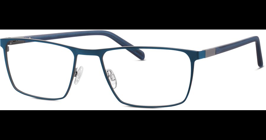 Freigeist 862049 61 70 Brille Herren Fassung: Blau, Metall, Rechteckig