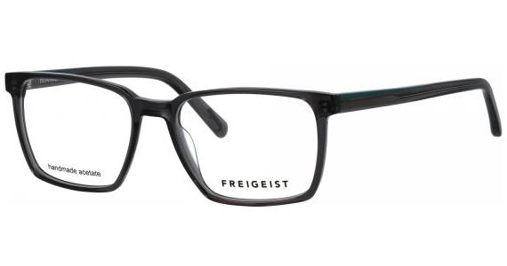 Freigeist Brille 863041 57 30 Herren Fassung: Grau, Kunststoff, Rechteck - Ansicht 2