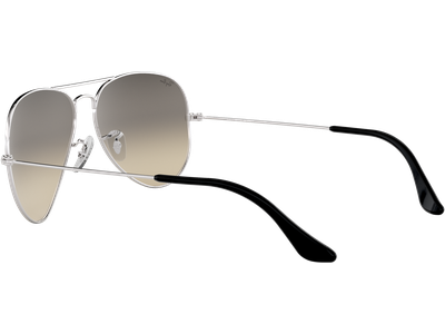 Ray-Ban Aviator Gradient RB3025 003/32 Silber/Grau 58 - MEDIUM - Ansicht 4