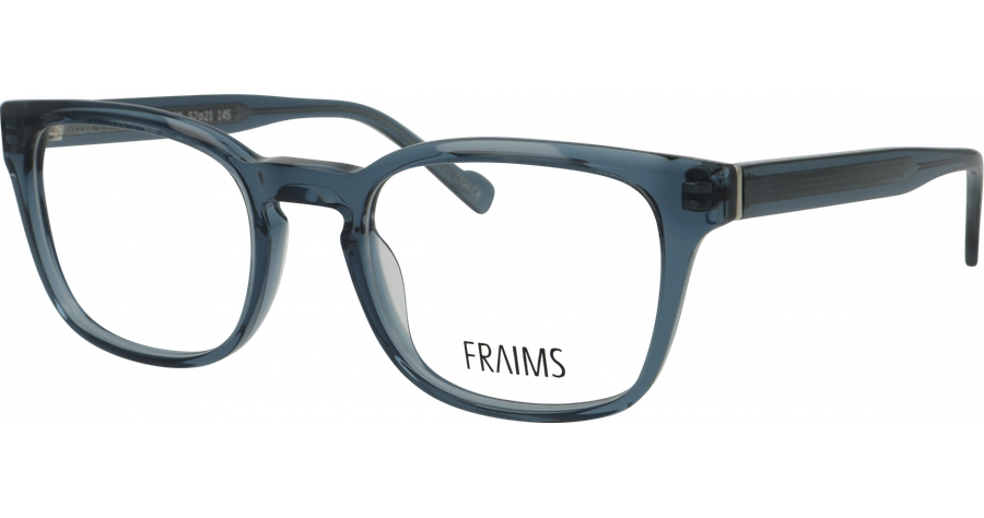 FRAIMS Brille 03-41210-02 Maxim, blaugrau transparent glänzend