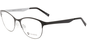 meineBrille 04-87010-01, Schwarz/Weiß Matt