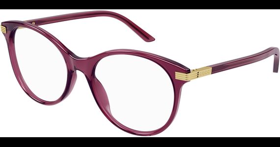 Gucci GG1450O Rot/Gold Brille - Ansicht 2