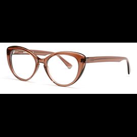 FRAIMS 03-97120-01 Marilyn, Kastanie Kristall Cateye Brille