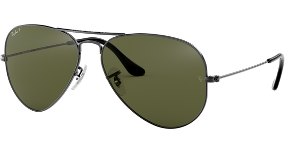 Ray-Ban Aviator Classic RB3025 004/58 Grau/Grün 58 - Sonnenbrille - Ansicht 2