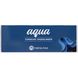 meineLinse aqua torische Tageslinsen 30er Kontaktlinsen