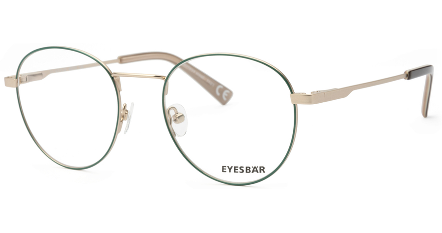 Eyesbär 01-14370-02 - Brille Kinder - Fassung: Gold, Edelstahl, Panto