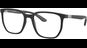 Ray-Ban RX7235 5204, Schwarz matt - XLARGE