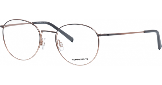 HUMPHREY´S 582273 23 4818 Rosé - Brille Unisex - Fassung: Rosé, Metall, Rund - Ansicht 2