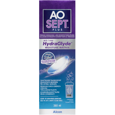  Aosept plus HydraGlyde Einzelflasche Ansicht 5