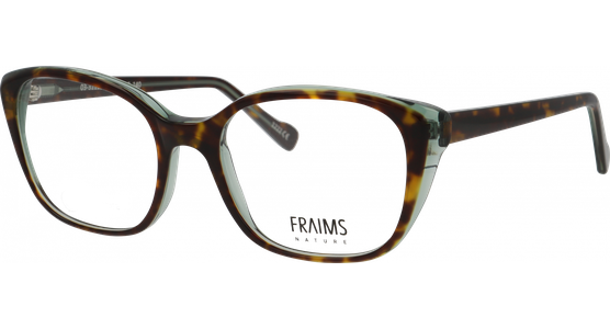 FRAIMS NATURE 03-31110-02 Hazel Havanna / Salbei transparent glänzend - Ansicht 2