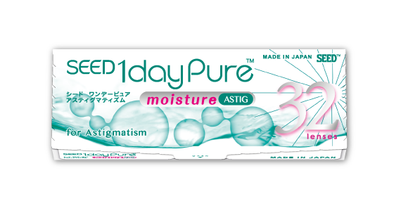 SEED 1dayPure Moisture for Astigmatism 32er Tageslinsen