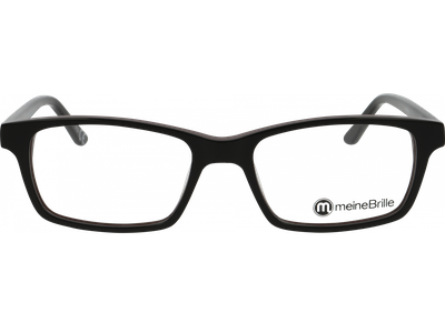 meineBrille Brille Unisex meineBrille 04-30080-01, Schwarz/Burgunder Ansicht 2