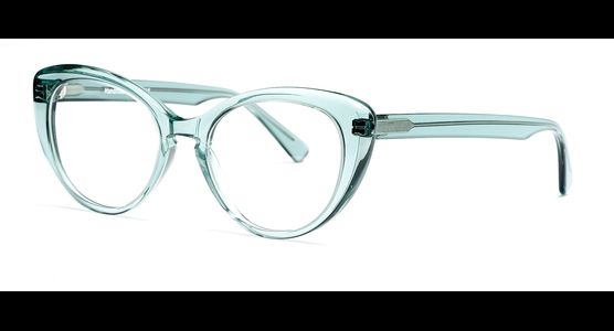 FRAIMS 03-97120-02 Marilyn, Karibik Grün Kristall Cateye Brille - Ansicht 2