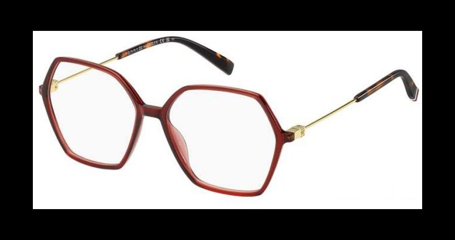 Tommy Hilfiger Brille Damen Tommy Hilfiger TH 2059 55 red Ansicht 1