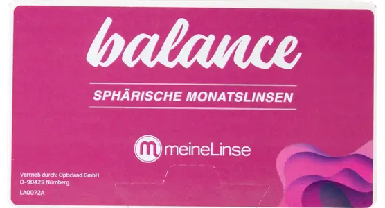 meineLinse balance sphärische Monatslinsen 3er - Ansicht 2