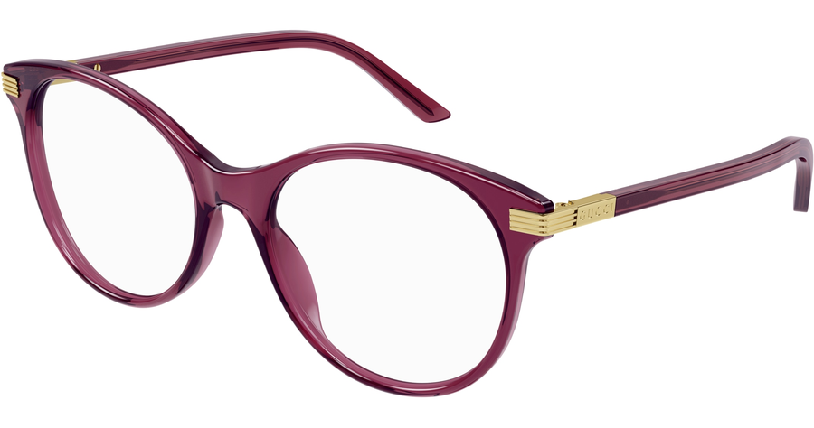 Gucci GG1450O Rot/Gold Brille