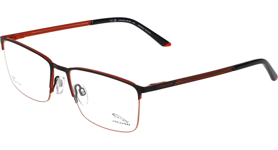 Jaguar 33630 56 6100 - Halbrand Brille Herren - Fassung: Gold, Metall - Ansicht 2