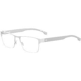 HUGO BOSS BOSS 1040 grau rechteckige Brille vollrand