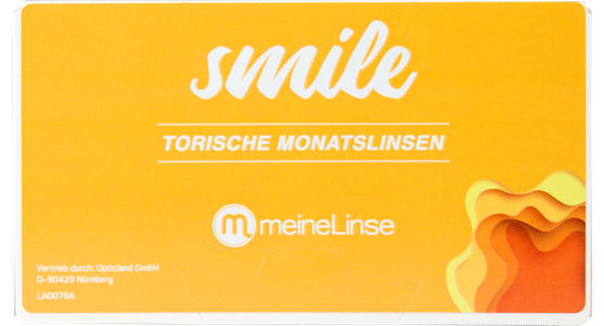 meineLinse smile torische Monatslinsen 3er Kontaktlinsen - Ansicht 2